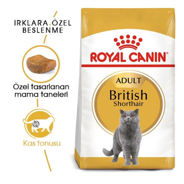 Royal Canin British Shorthair Yetişkin Kedi Maması 2kg