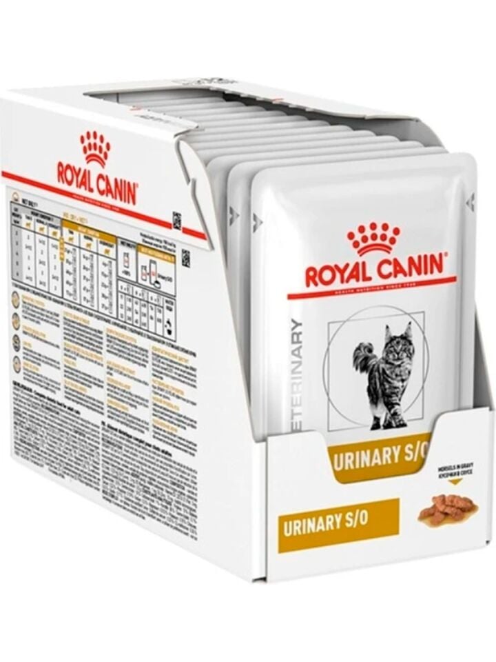 Royal Canin Veterinary Urinary S/O Yetişkin Kedi Yaş Maması 12 x 85gr