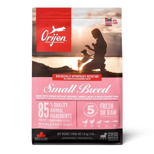 Orijen Small Breed Küçük Irk Tahılsız Yavru ve Yetişkin Köpek Maması 1,8kg