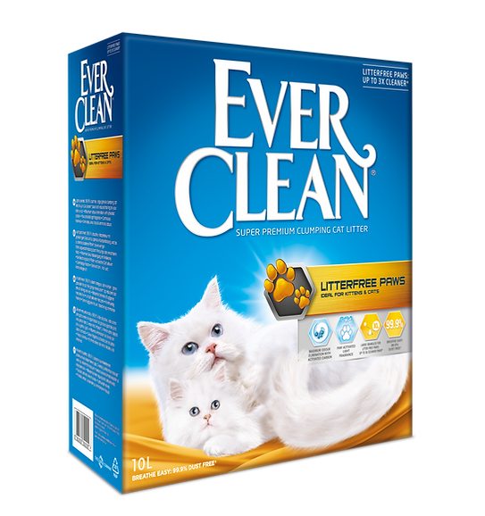 Ever Clean Litterfree Paws Patilere Yapışmayan Topaklanan Kedi Kumu 10lt