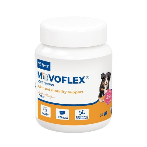 Virbac Movoflex Large Eklem ve Hareket Desteği >35 Kg 30 Kapsül