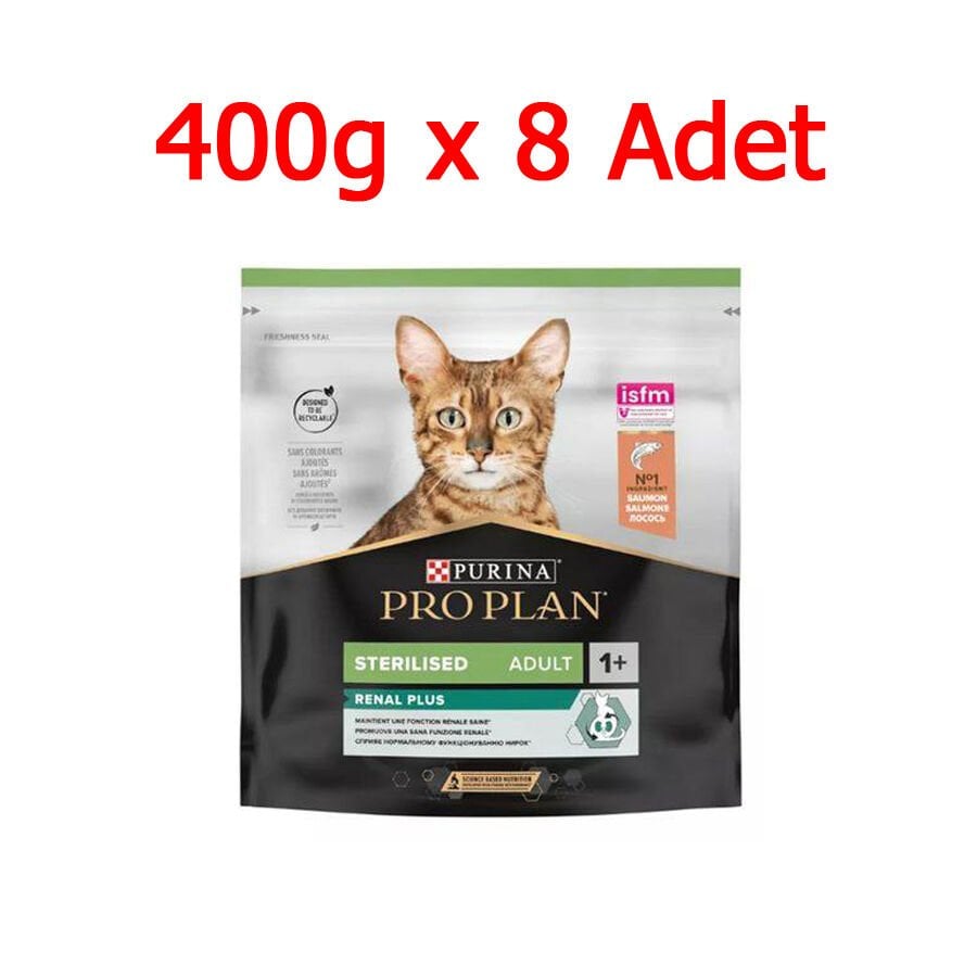 Proplan Steril Somonlu 400g x 8 Adet (3,2kg)