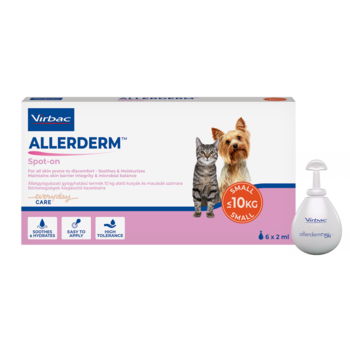 Virbac Allerderm Damlatma Çözeltisi 6 x 2ml Kedi ve Köpek (10kg ve altı)